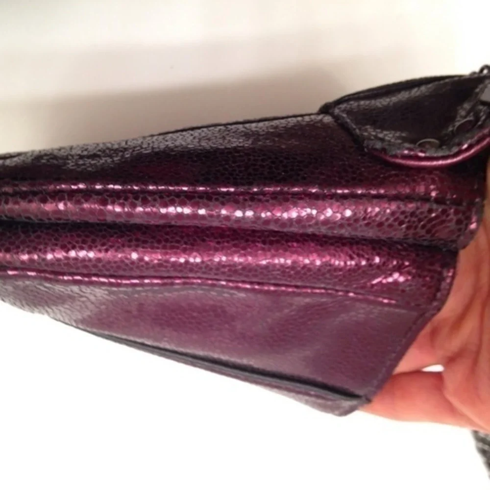 COACH RARE Studded KIRSTEN METALLIC CROSSBODY BAG